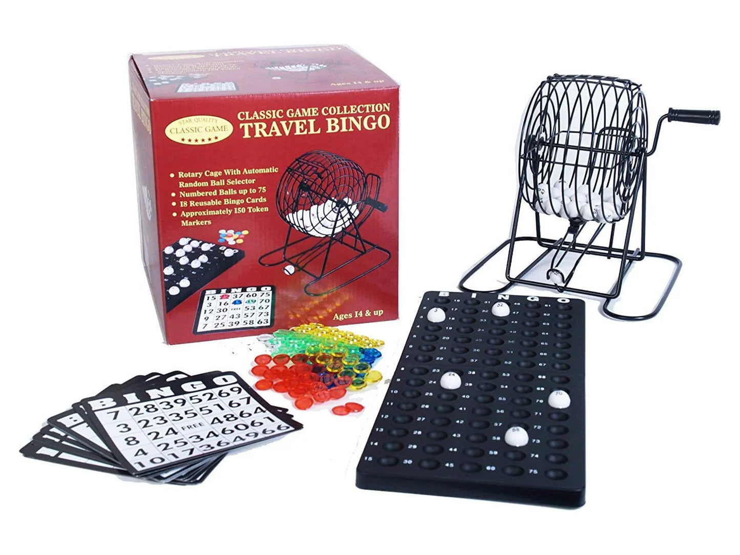 Classic Game Collection - Travel Bingo Set