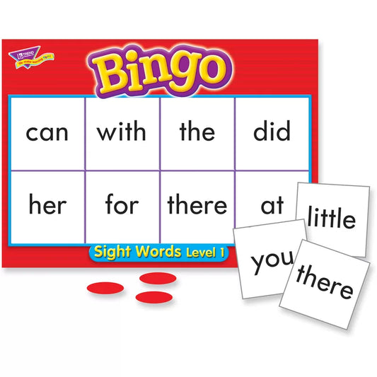 Bingo Words Game