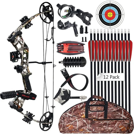 30- 70 lbs Compound Bow Archery Set