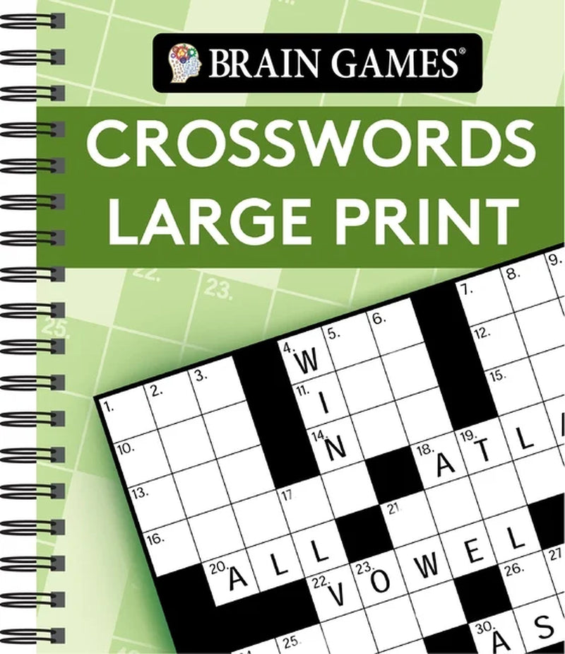 Brain Games: Crosswords Large Print