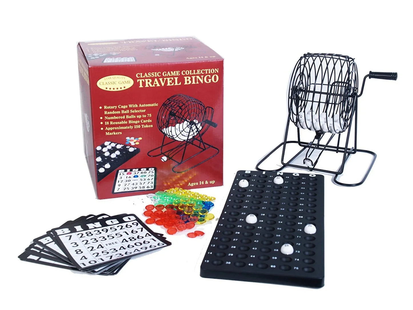 Classic Game Collection - Travel Bingo Set